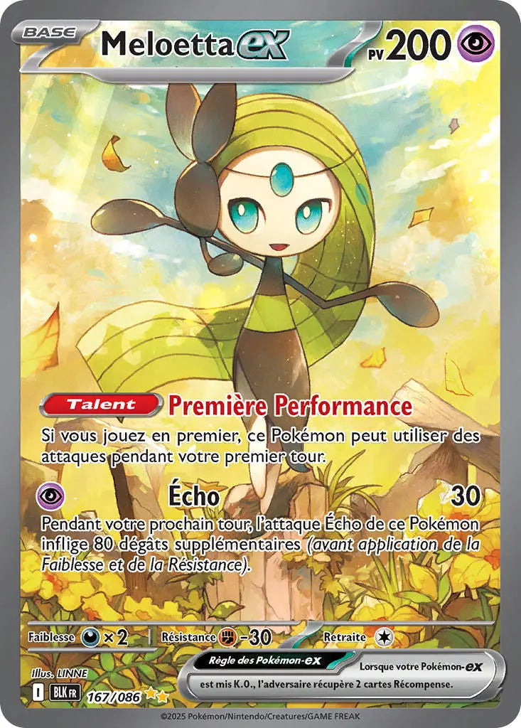 Meloetta ex 167/86 OSMO CARDS