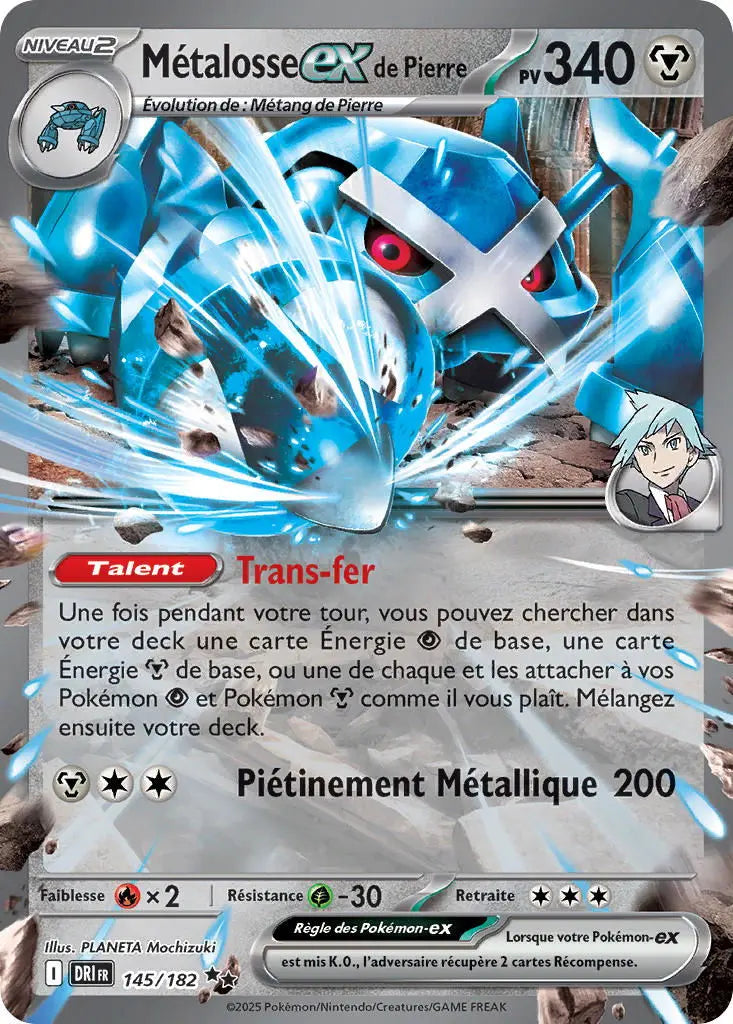 Métalosse ex de Pierre 145/182 OSMO CARDS
