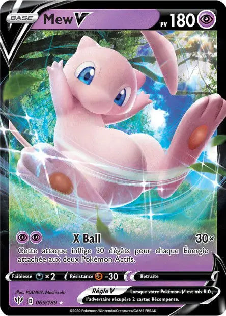 Mew-V 69/189 OSMO CARDS