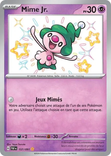 Mime Jr. 157/91 OSMO CARDS