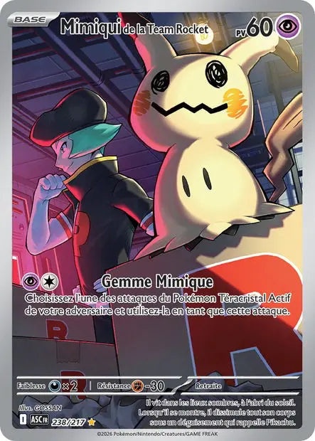 Mimiqui de la Team Rocket 238/217 OSMO CARDS
