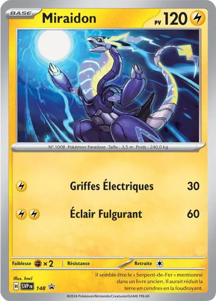 Miraidon 148 OSMO CARDS