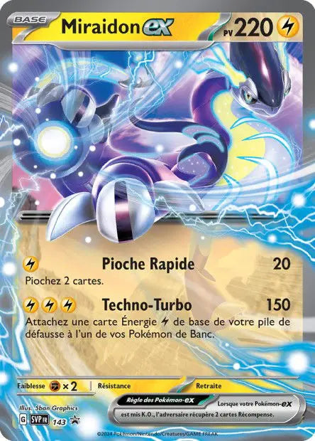 Miraidon ex 143 OSMO CARDS