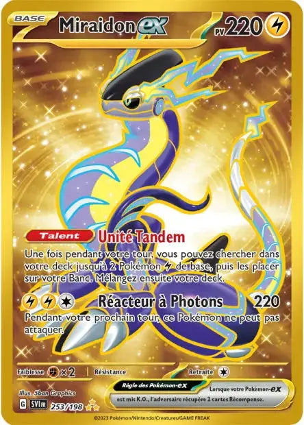 Miraidon ex 253/198 OSMO CARDS