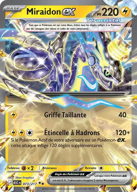Miraidon ex 73/217 OSMO CARDS
