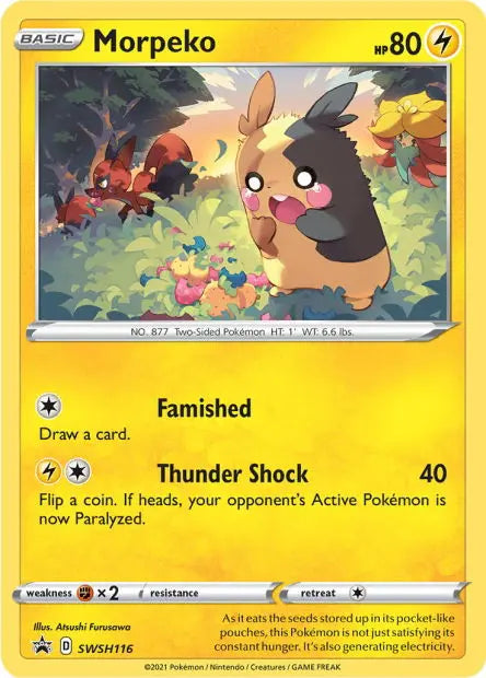 Morpeko SWSH116 OSMO CARDS
