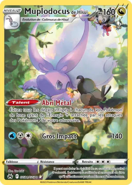 Muplodocus de Hisui GG21 OSMO CARDS