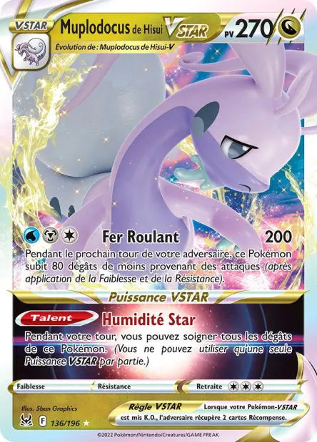 Muplodocus de Hisui-VSTAR 136/196 OSMO CARDS