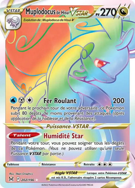 Muplodocus de Hisui-VSTAR 202/196 OSMO CARDS