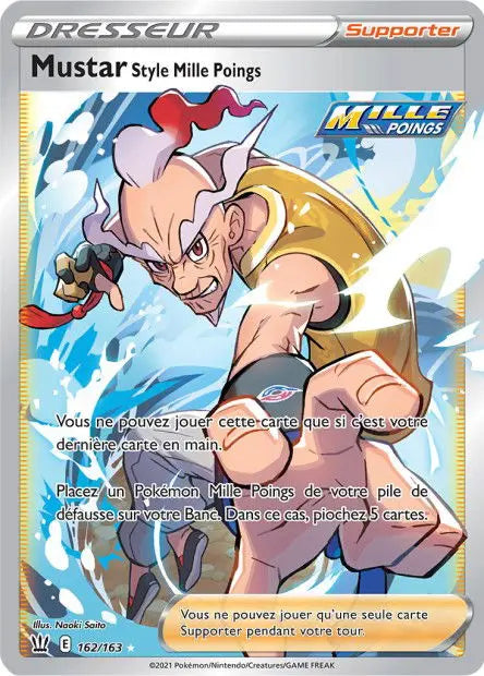 Mustar Style Mille Poings 162/163 OSMO CARDS