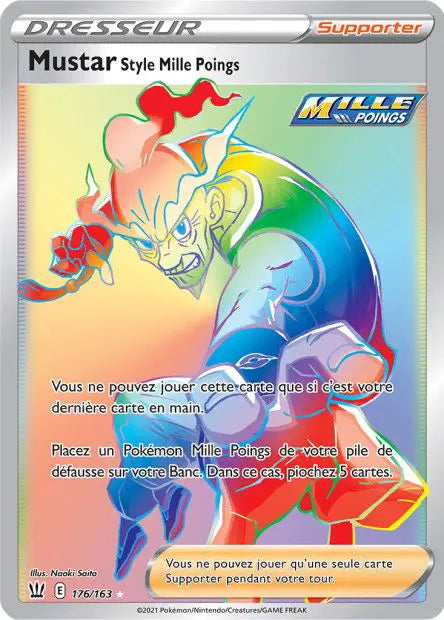 Mustar Style Mille Poings 176/163 OSMO CARDS