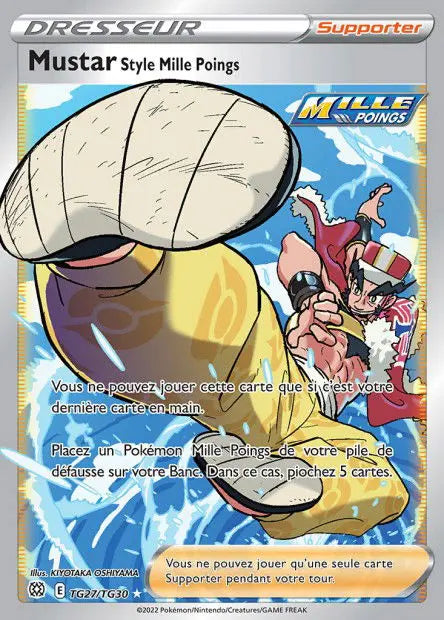 Mustar Style Mille Poings TG27 OSMO CARDS