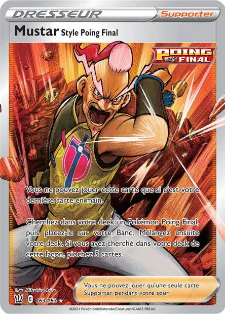 Mustar Style Poing Final 163/163 OSMO CARDS