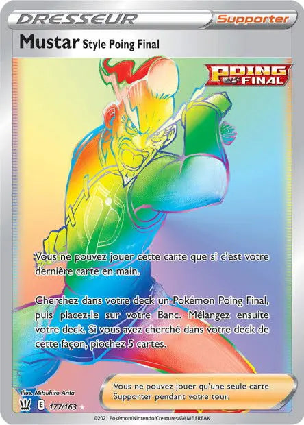 Mustar Style Poing Final 177/163 OSMO CARDS
