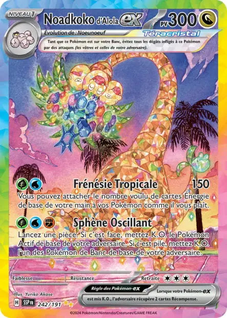 Noadkoko d'Alola ex 242/191 OSMO CARDS