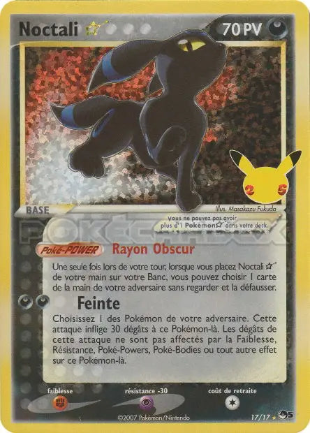 Noctali Star 17/17 OSMO CARDS