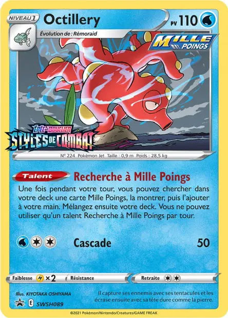 Octillery SWSH089 OSMO CARDS