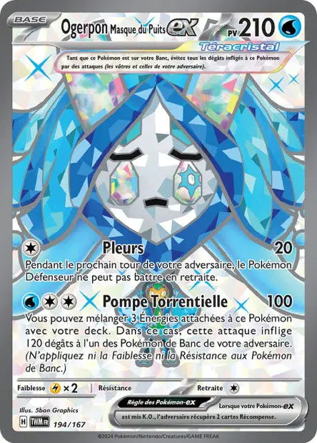 Ogerpon Masque du Puits ex 194/167 OSMO CARDS
