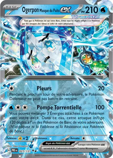 Ogerpon Masque du Puits ex 27/131 OSMO CARDS