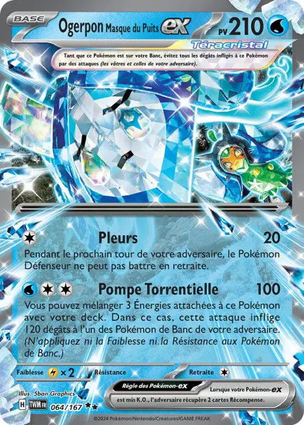 Ogerpon Masque du Puits ex 64/167 OSMO CARDS