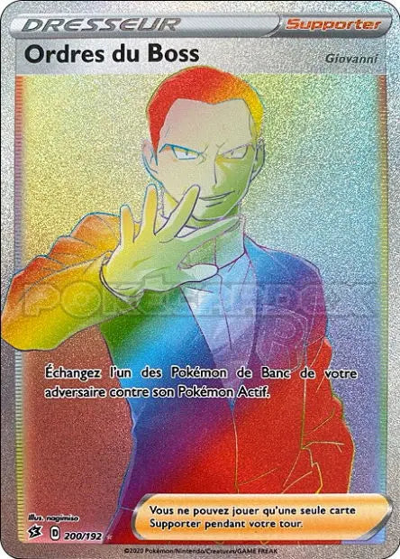 Ordres du Boss Giovanni 200/192 OSMO CARDS