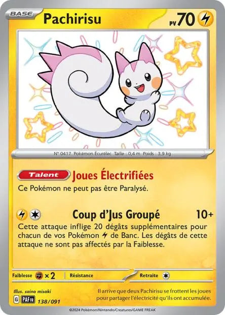 Pachirisu 138/91 OSMO CARDS