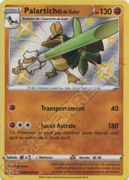 Palarticho de Galar SV64 OSMO CARDS