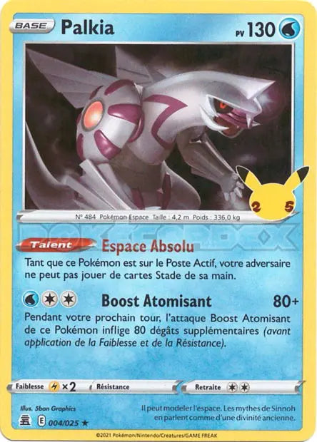 Palkia 4/25 OSMO CARDS