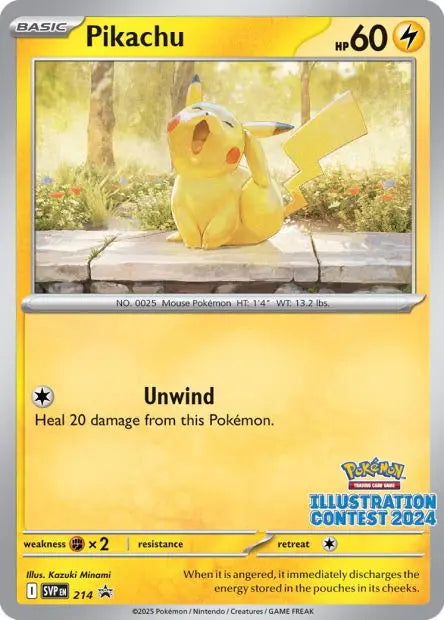 Pikachu 214 OSMO CARDS