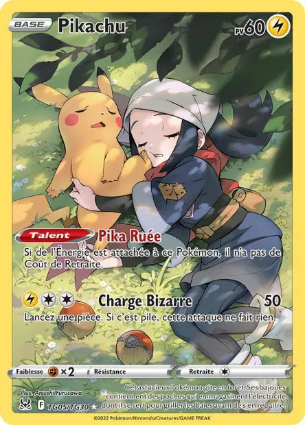 Pikachu TG05 OSMO CARDS