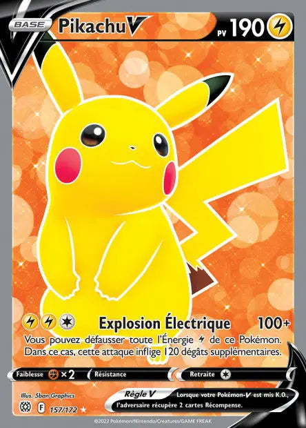 Pikachu-V 157/172 OSMO CARDS