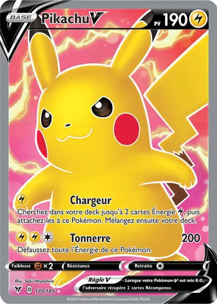 Pikachu-V 170/185 OSMO CARDS