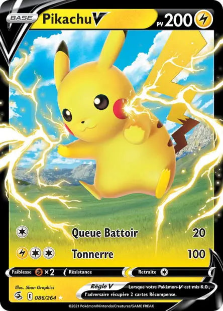 Pikachu-V 86/264 OSMO CARDS
