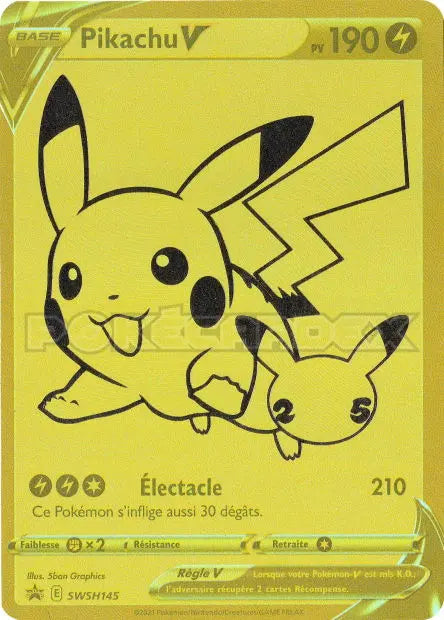 Pikachu-V SWSH145 OSMO CARDS