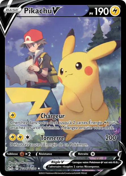 Pikachu-V TG16 OSMO CARDS