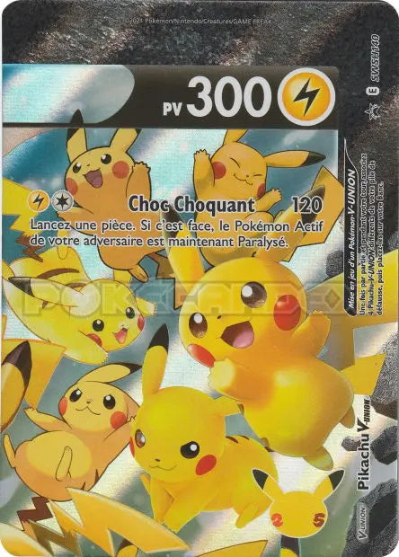 Pikachu-V-UNION SWSH140 OSMO CARDS