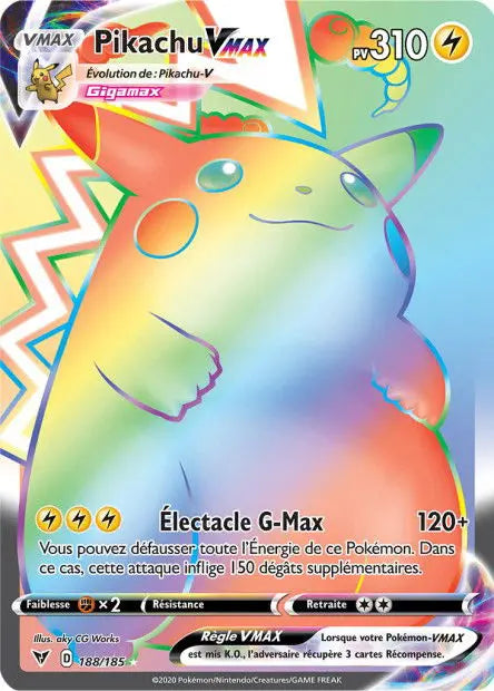 Pikachu-VMAX 188/185 OSMO CARDS