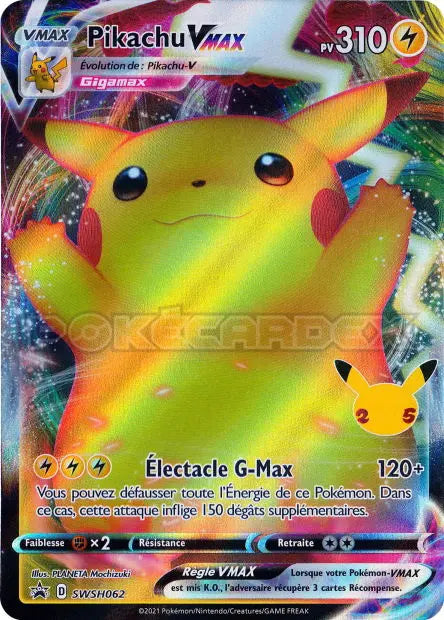 Pikachu-VMAX SWSH062 OSMO CARDS