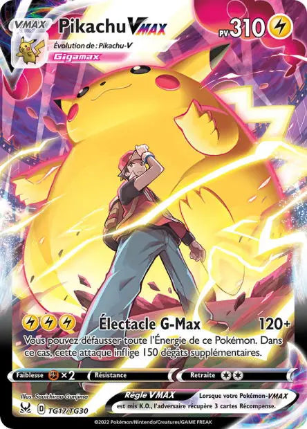 Pikachu-VMAX TG17 OSMO CARDS