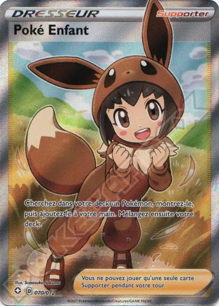 Poké Enfant 70/72 OSMO CARDS