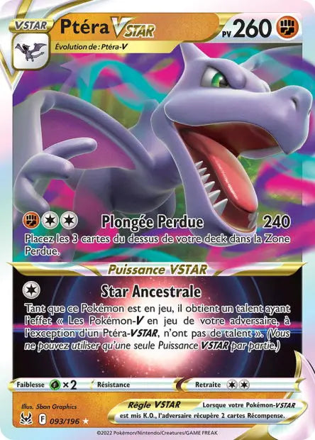 Ptéra-VSTAR 93/196 OSMO CARDS