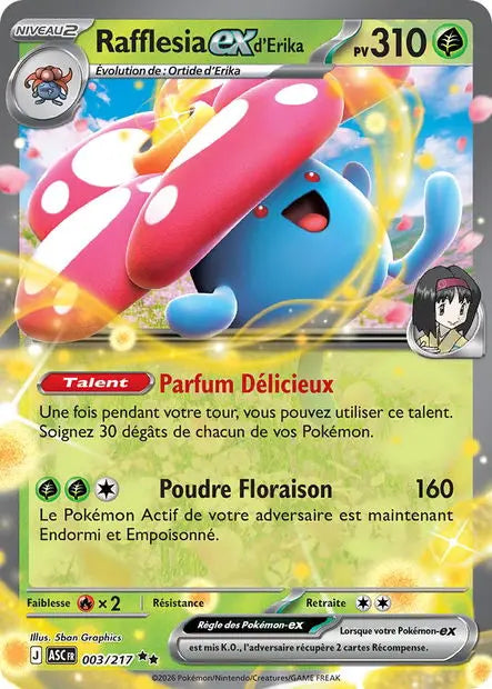 Rafflesia d'Erika ex 3/217 OSMO CARDS