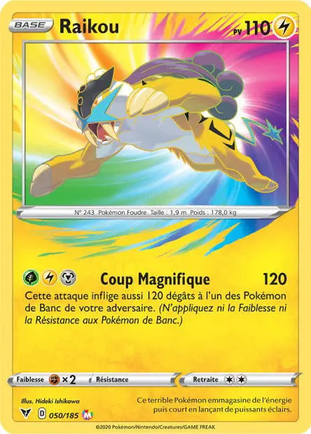 Raikou 50/185 OSMO CARDS