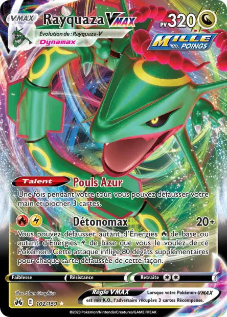 Rayquaza-VMAX 102/159 OSMO CARDS