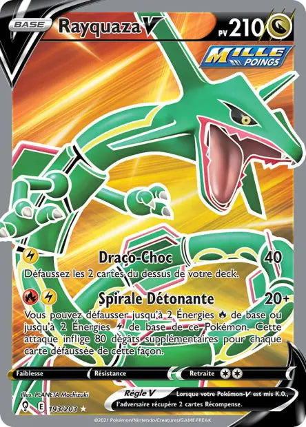 Rayquaza‑V 193/203 OSMO CARDS
