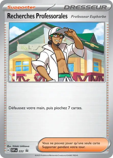 Recherches Professorales Professeur Euphorbe 222 OSMO CARDS