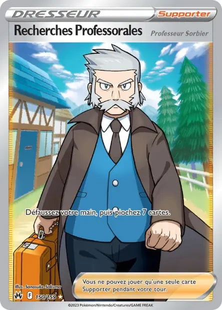 Recherches Professorales Professeur Sorbier 150/159 OSMO CARDS