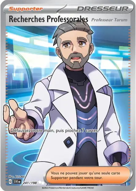Recherches Professorales Professeur Turum 241/198 OSMO CARDS
