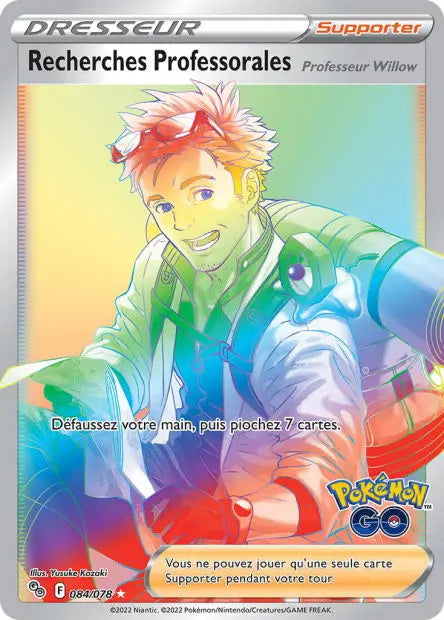 Recherches Professorales Professeur Willow 84/78 OSMO CARDS