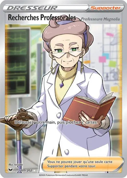Recherches Professorales Professeure Magnolia 201/202 OSMO CARDS